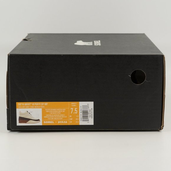 SOREL x prAna Women's Out N About III Puffy Zip Boot NL4943-191 Multi Size - Picture 13 of 16